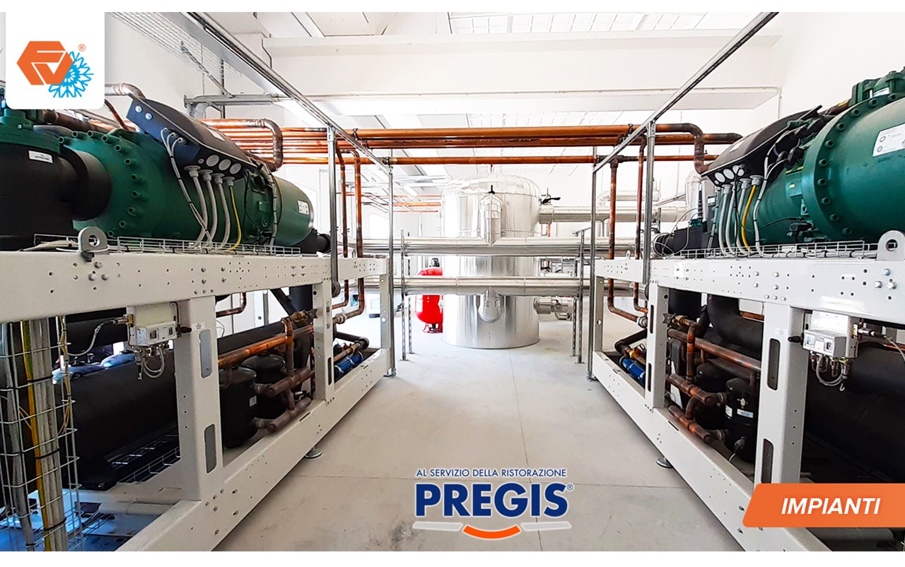 Impianto frigorifero a servizio della nuova Filiale Pregis S.p.A. di Pistoia