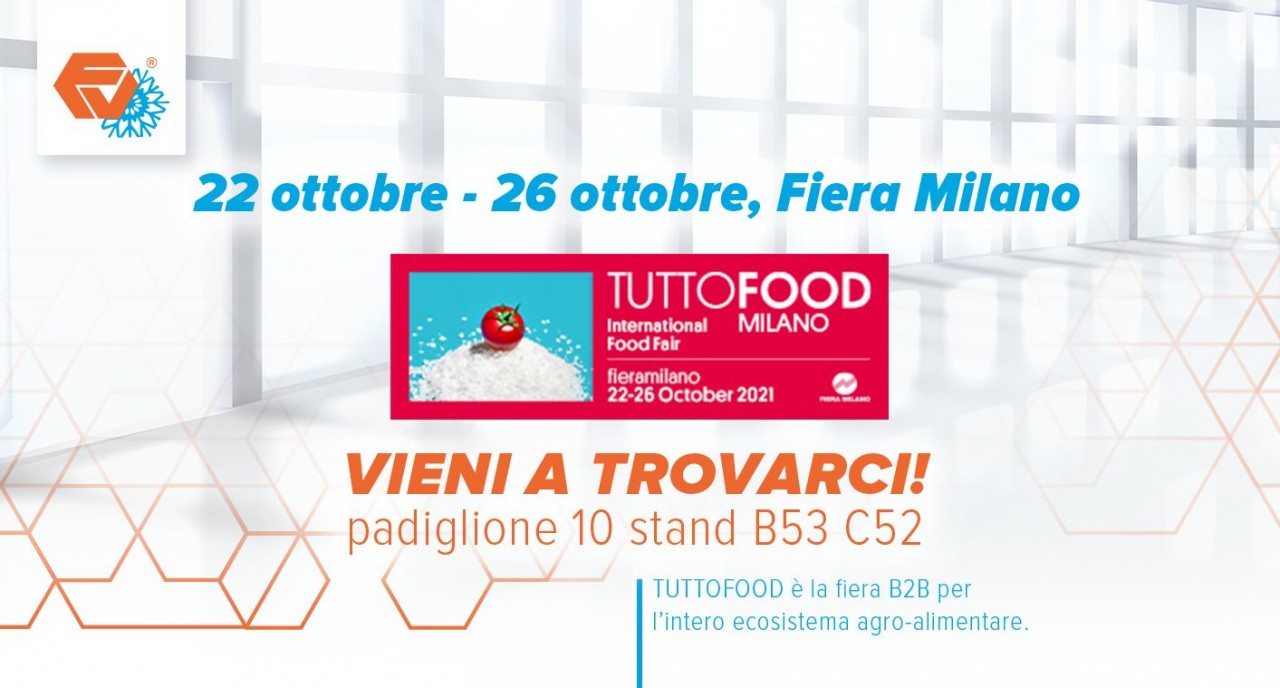 Dal 22 al 26 Ottobre vi aspettiamo a Milano per TuttoFood